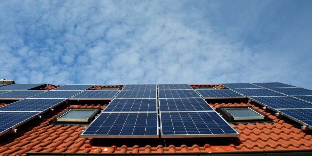 zonnepanelen op het dak