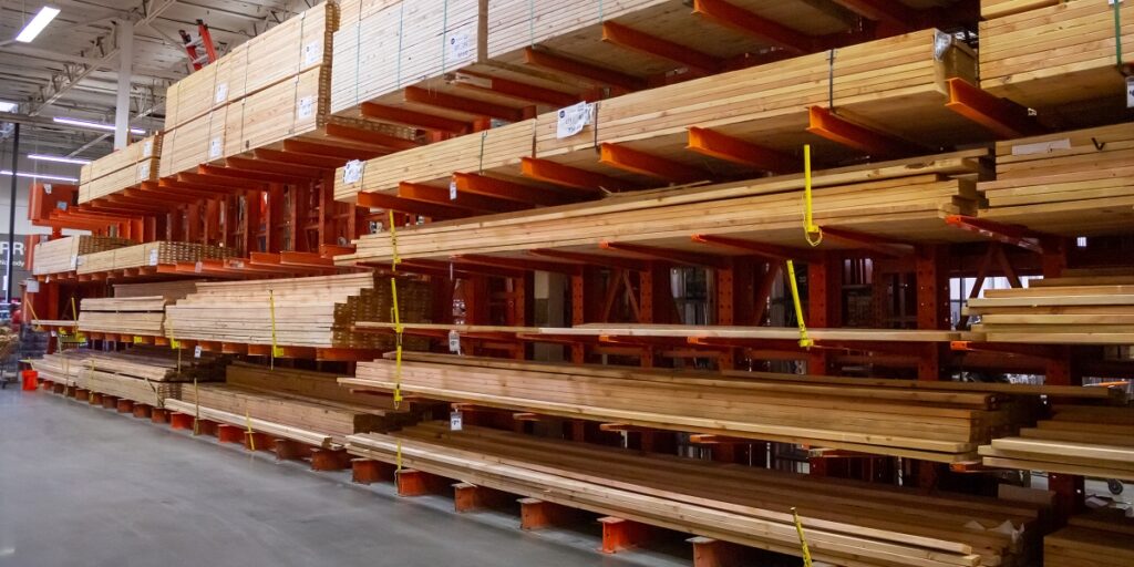 materiaalschaarste in de bouwhandel