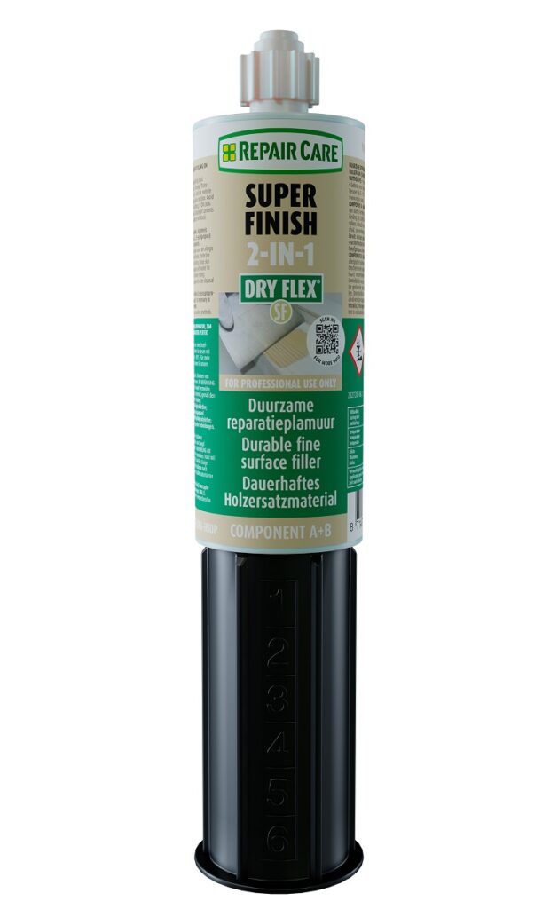 reparatieplamuur in koker