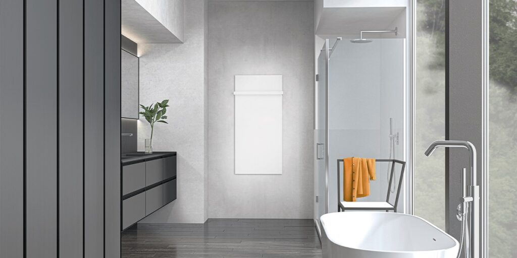 Infraroodpanelen in badkamer