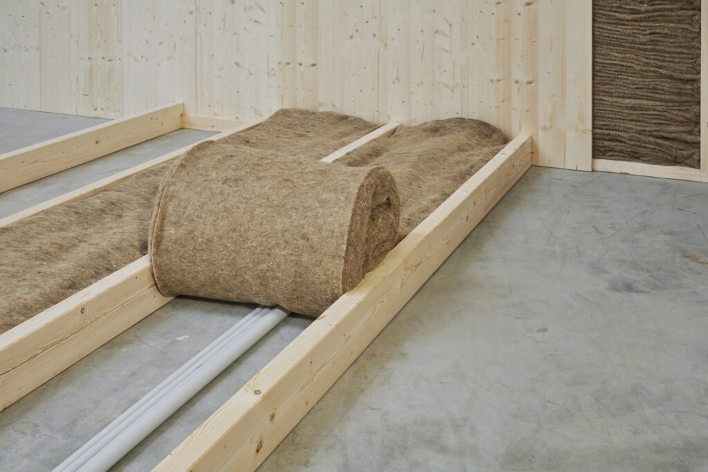 Biobased bouwen schapenwol