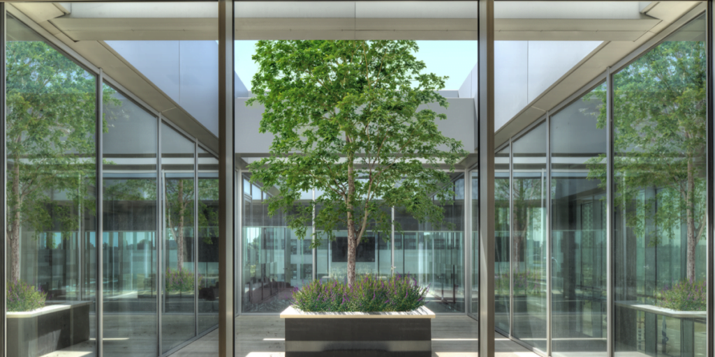 low-carbon brandwerend glas